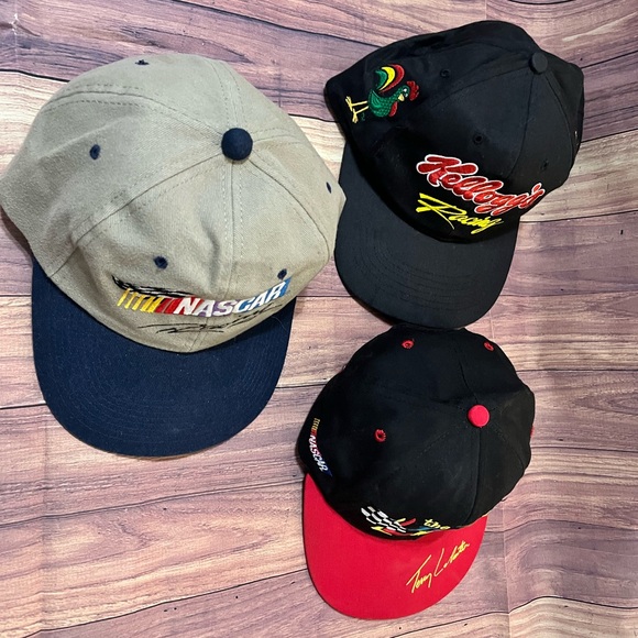 NASCAR Racing Caps Set - Picture 4 of 4